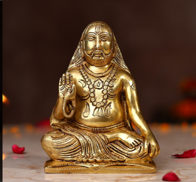 Sri Raghavendra Swami Idol – Guru & Blessings Statue